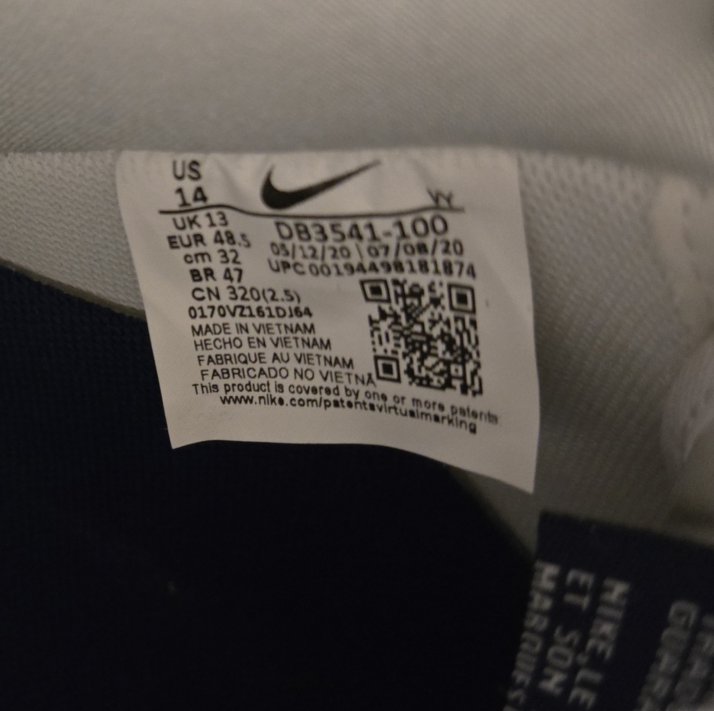 Nike Air Force 1 Low x Street Fighter x EVO Moment #37 DB3541-100 sz 14 DS/VNDS - Picture 16 of 16